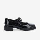 OSTEND BALLERINA W - WRINKLED PATENT - NOIR Autre image de OSTEND BALLERINA W - WRINKLED PATENT - NOIR