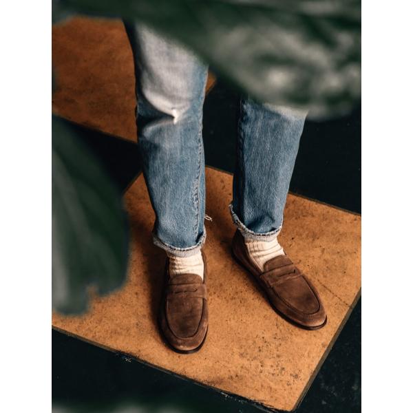 SMART MOC - COWSUEDE - FANGO