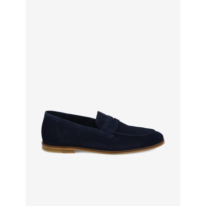 SMART MOC - COWSUEDE - AZUL