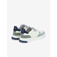 ORDER SNEAKER - SUEDE/NAPPA - CIMENT/NAVY