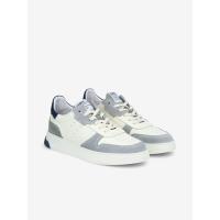 ORDER SNEAKER - SUEDE/NAPPA - CIMENT/NAVY