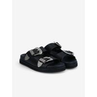 LUCIA BUCKLE W - BABY CALF - BLACK