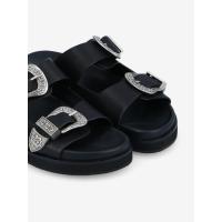 LUCIA BUCKLE W - BABY CALF - BLACK