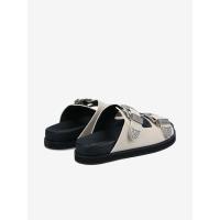 LUCIA BUCKLE W - COWSUEDE - FROST