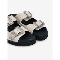 LUCIA BUCKLE W - COWSUEDE - FROST