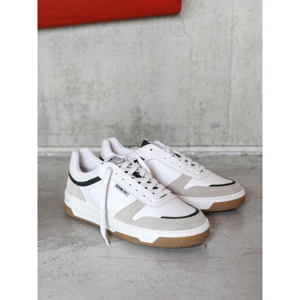 SMATCH SNEAKER - NAPPA/NAPPA - WHITE/CEDRE