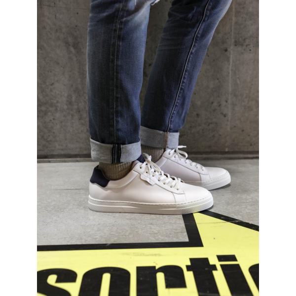 SPARK CLAY - NAPPA/SUEDE - WHITE/BLUE