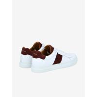 SPARK GANG - NAPPA/SUEDE - WHITE/BORDO **WM