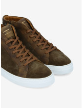 SPARK MID ZIP - SUEDE/BRONX - ARMY/TABAC