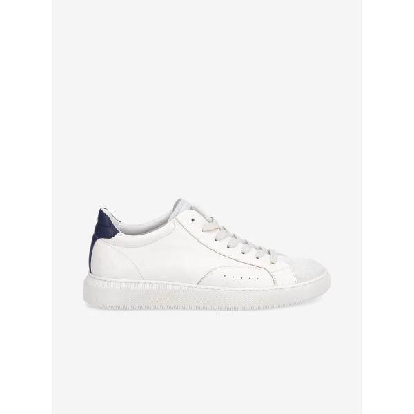 CLEAR SNEAKER - DUB./SUEDE/NAPA - OFFWHITE/GELO/NAVY