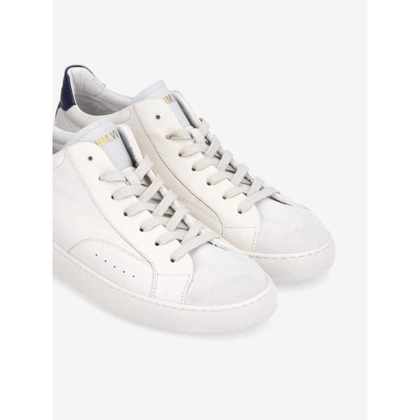 CLEAR SNEAKER - DUB./SUEDE/NAPA - OFFWHITE/GELO/NAVY