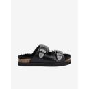 Autre image de LUCIA BUCKLE W - PRINT CROCO/FUR - BLACK/BLACK