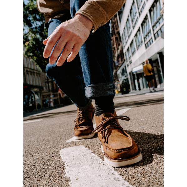 DOCK DESERT - OIL SUEDE - CHESTNUT
