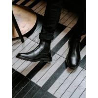 WOLF CHELSEA - OMEGA - BLACK