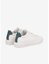 CLEAR SNEAKER - DUB./SUEDE/NAPA - OFFWHITE/GELO/GREEN