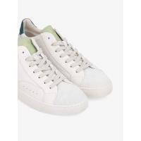 CLEAR SNEAKER - DUB./SUEDE/NAPA - OFFWHITE/GELO/GREEN