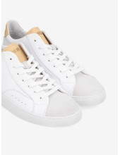 CLEAR SNEAKER - SUEDE/NAPPA/NAP - GELO/WHITE/BUTTER