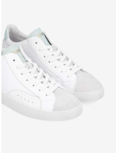 CLEAR SNEAKER - SUEDE/NAPPA/NAP - GELO/WHITE/ICE