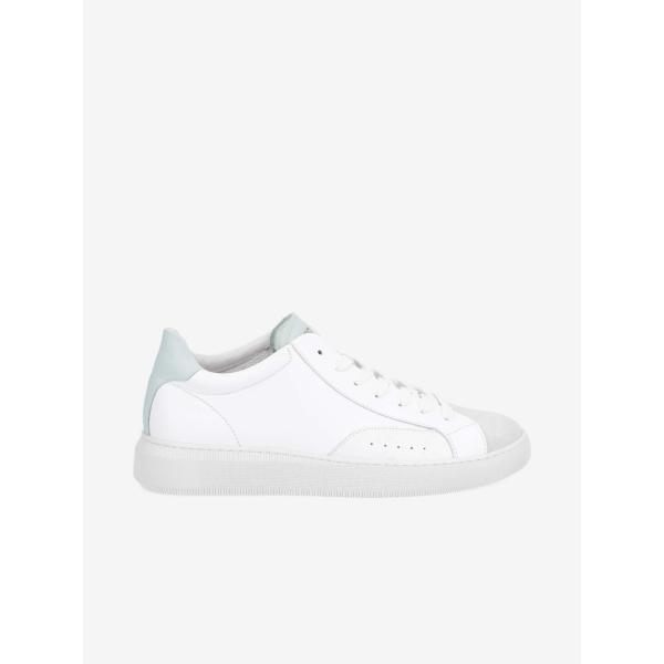 CLEAR SNEAKER - SUEDE/NAPPA/NAP - GELO/WHITE/ICE