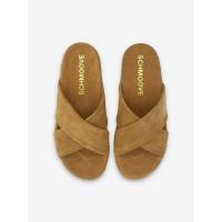 CROSS SANDALE - SUEDE - TAN