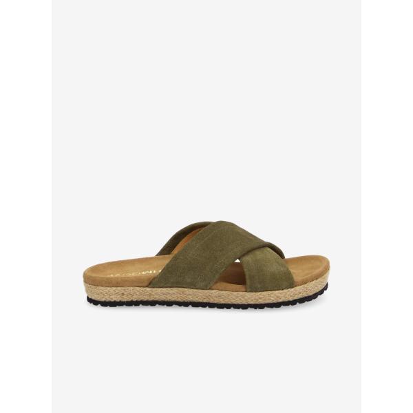 CROSS SANDALE - SUEDE - FORET