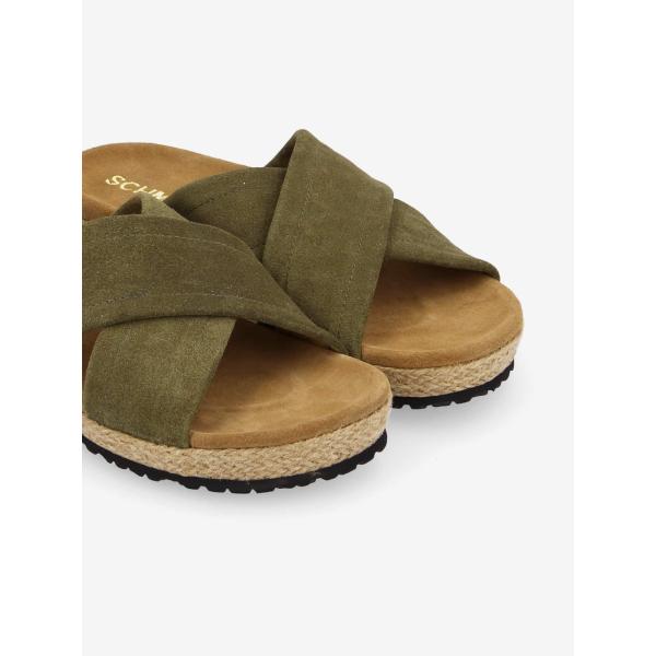 CROSS SANDALE - SUEDE - FORET
