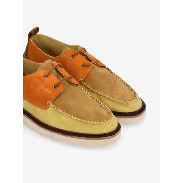 DOCK BOAT - SUEDE/SUEDE - CAPUCCINO/COGNAC
