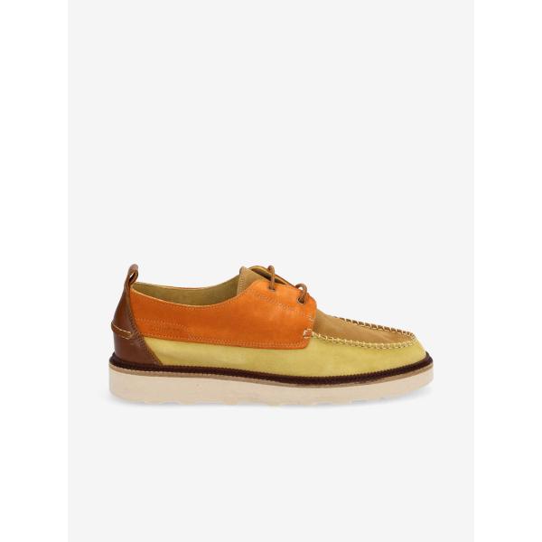 DOCK BOAT - SUEDE/SUEDE - CAPUCCINO/COGNAC