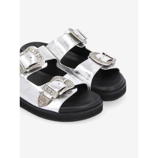LUCIA BUCKLE W - PLATINIUM - SILVER