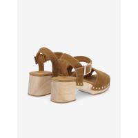 MINGO SANDALE W - COWSUEDE - TAN