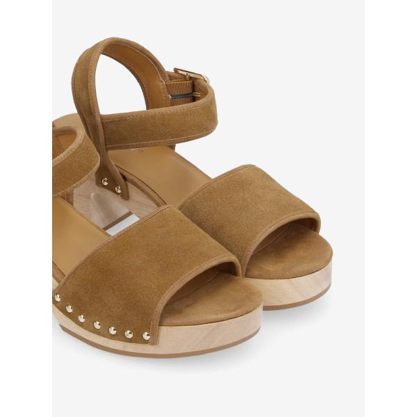 MINGO SANDALE W - COWSUEDE - TAN