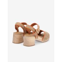 MINGO SANDALE W - KID SUEDE/HINA - OAK/SALMAN
