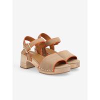 MINGO SANDALE W - KID SUEDE/HINA - OAK/SALMAN