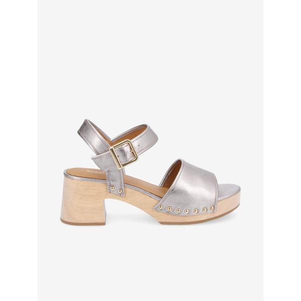 MINGO SANDALE W - METAL GRAIN - CHAMPAGNE