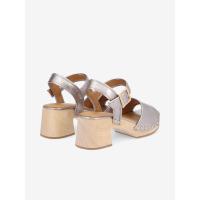 MINGO SANDALE W - METAL GRAIN - CHAMPAGNE