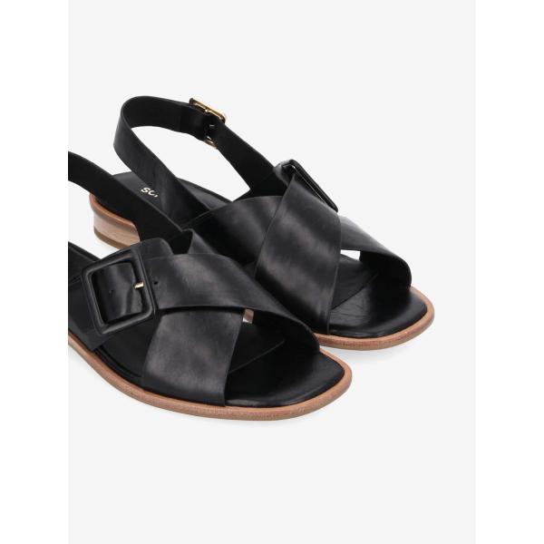 OPALE BUCKLE W - GLASS - BLACK