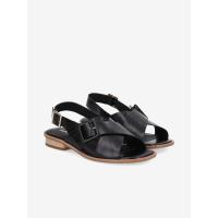 OPALE BUCKLE W - GLASS - BLACK
