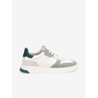 ORDER SNEAKER - GR.NAPPA/NAPPA - EXTRA WHITE/GREEN