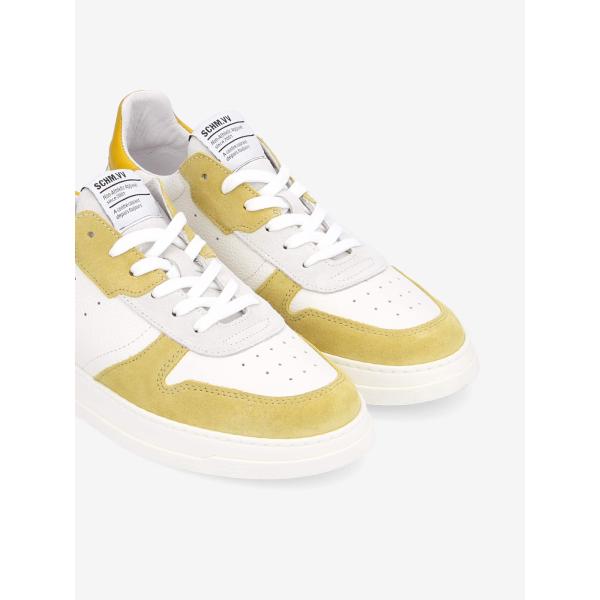ORDER SNEAKER - GR.NAPPA/NAPPA - EXTRA WHITE/YELLOW