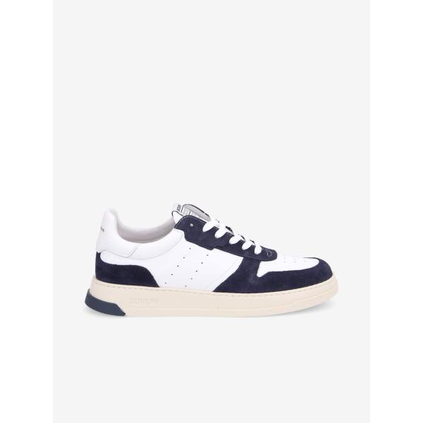 ORDER SNEAKER - NAPPA/SUEDE - WHITE/BLUE