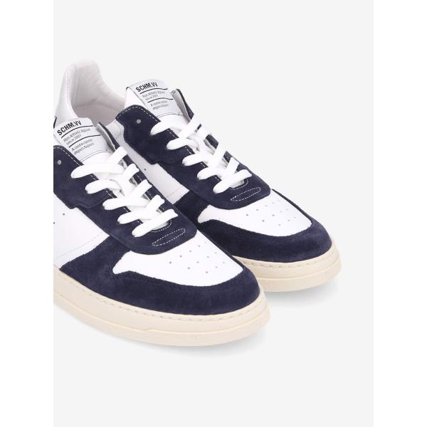 ORDER SNEAKER - NAPPA/SUEDE - WHITE/BLUE