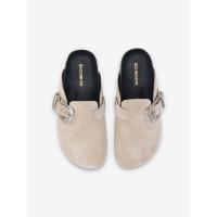 PALOMA SABOT W - COWSUEDE - NUDE