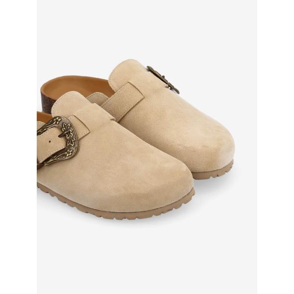 PALOMA SABOT W - COWSUEDE - SABLE