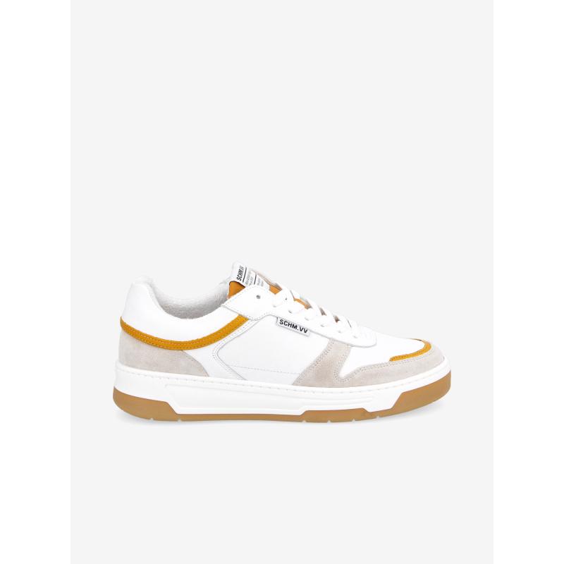 SMATCH SNEAKER - NAPPA/NAPPA - WHITE/HONEY