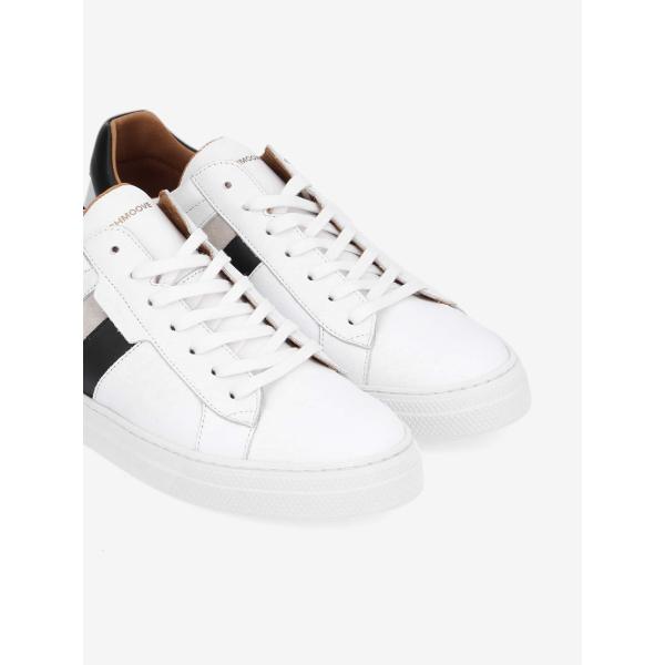 SPARK GANG - NAPPA/SUEDE/NAP - WHITE/GREGE/BLACK