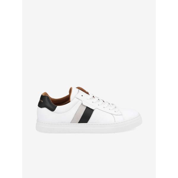 SPARK GANG - NAPPA/SUEDE/NAP - WHITE/GREGE/BLACK