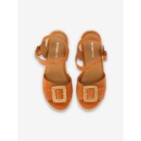 TIHANA BUCKLE W - COWSUEDE - ABRICOT