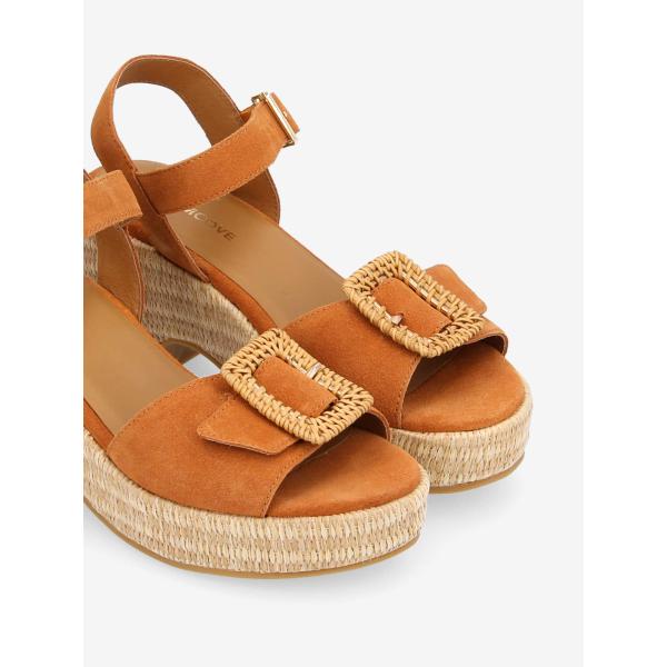TIHANA BUCKLE W - COWSUEDE - ABRICOT