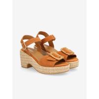 TIHANA BUCKLE W - COWSUEDE - ABRICOT
