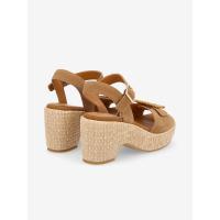 TIHANA BUCKLE W - COWSUEDE - NUTS